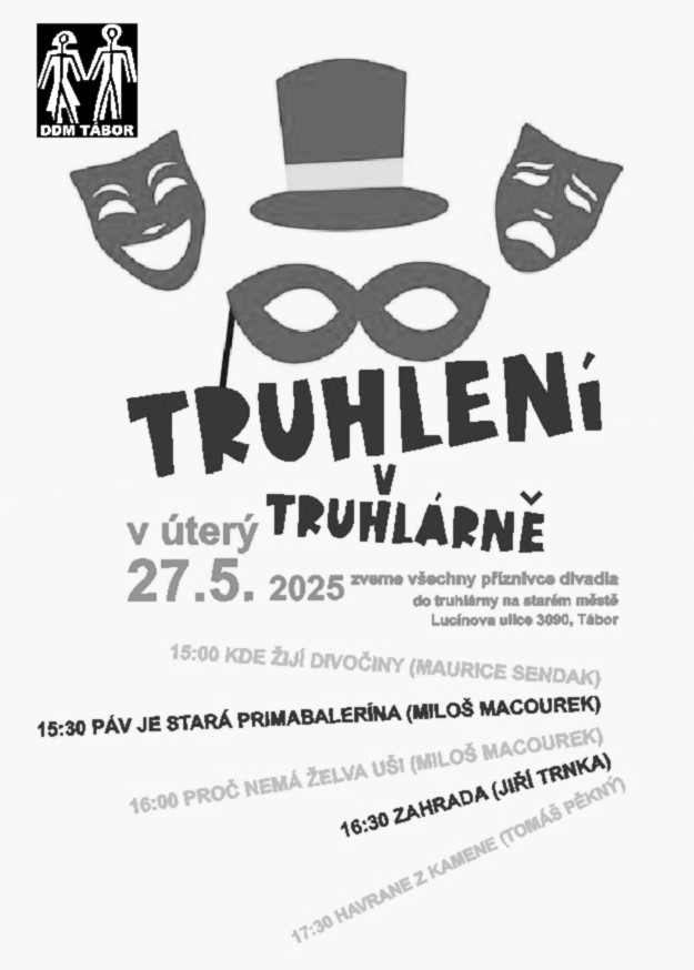 Divadelní truhlení v truhlárně