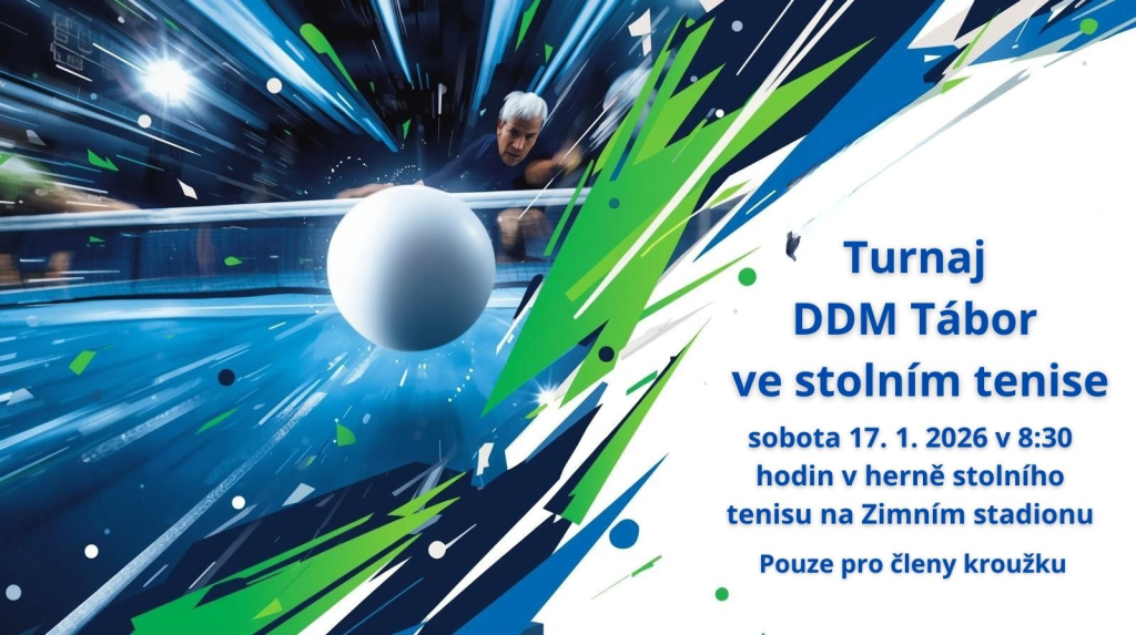 Turnaj DDM Tábor ve stolním tenise