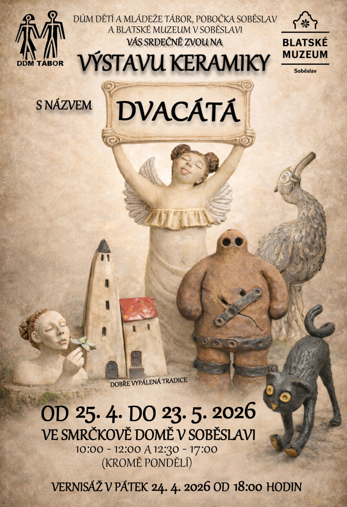 Výstava keramiky-,,Dvacátá