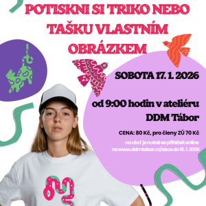 Potiskni si triko nebo tašku vlastním obrázkem