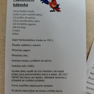 Vaření a pečení 2025/26