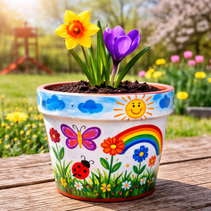 Výtvarná dílna - Tvořivý květináč