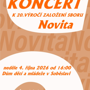 Výroční koncert pěveckého sboru NOVITA